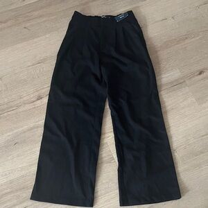 Hollister ultra hi rise wide leg Black Pants